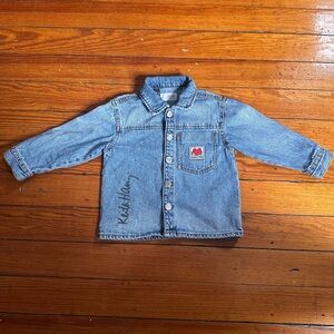 Zara x Keith Haring Denim Overshirt